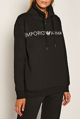 Emporio Armani Black Long Sleeve Sweater