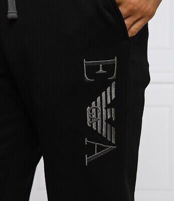 Men's Emporio Armani Black Loungewear Joggers