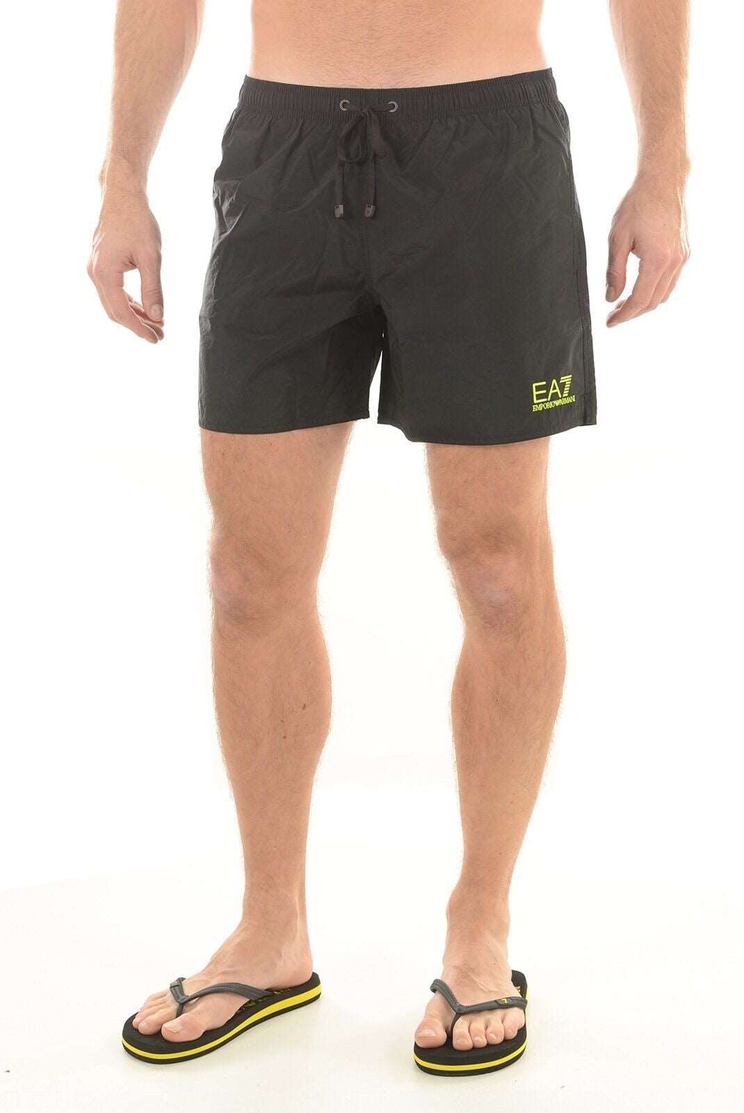 Emporio Armani EA7 Black Beach Shorts