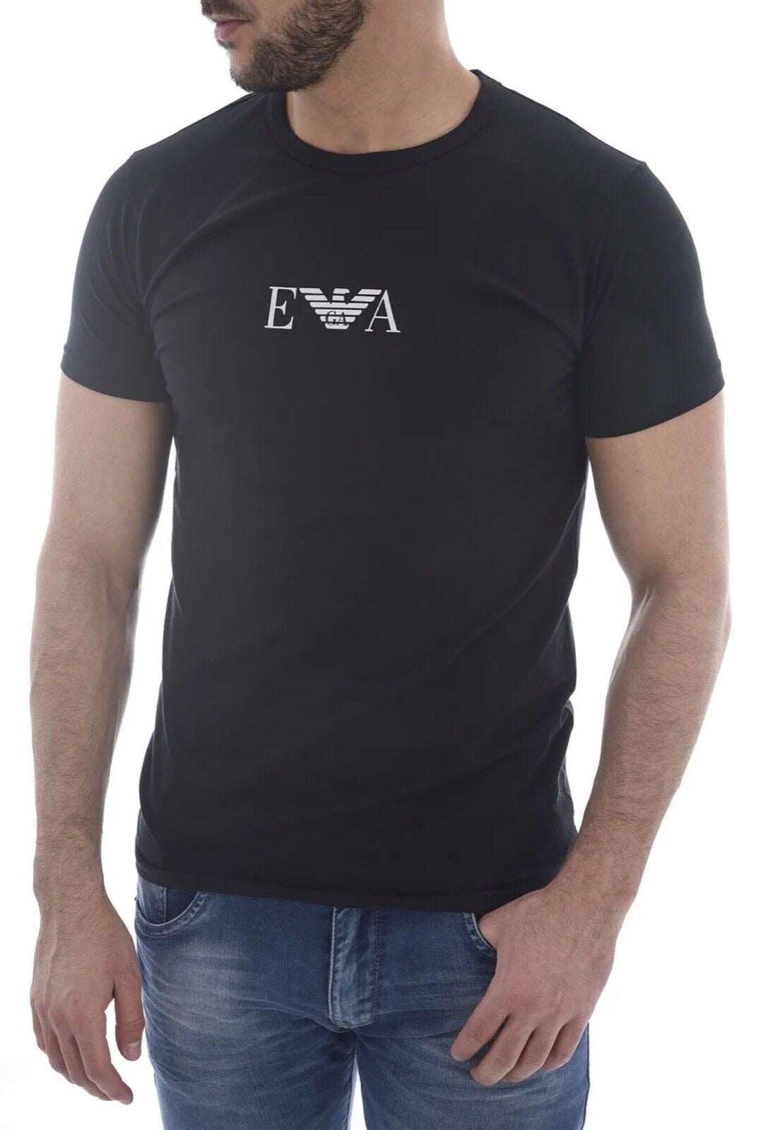 Emporio Armani EA7 2 Pack Underwear T-Shirt Black, White & Navy