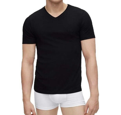 Men's Hugo Boss 3 Pack T-Shirts Black