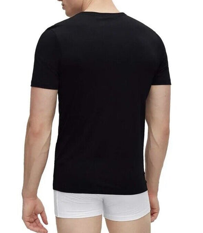 Men's Hugo Boss 3 Pack T-Shirts Black