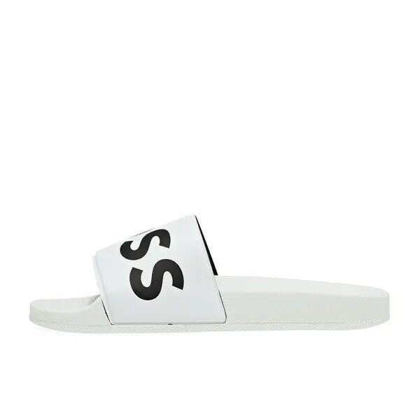 Hugo Boss White Logo Sliders