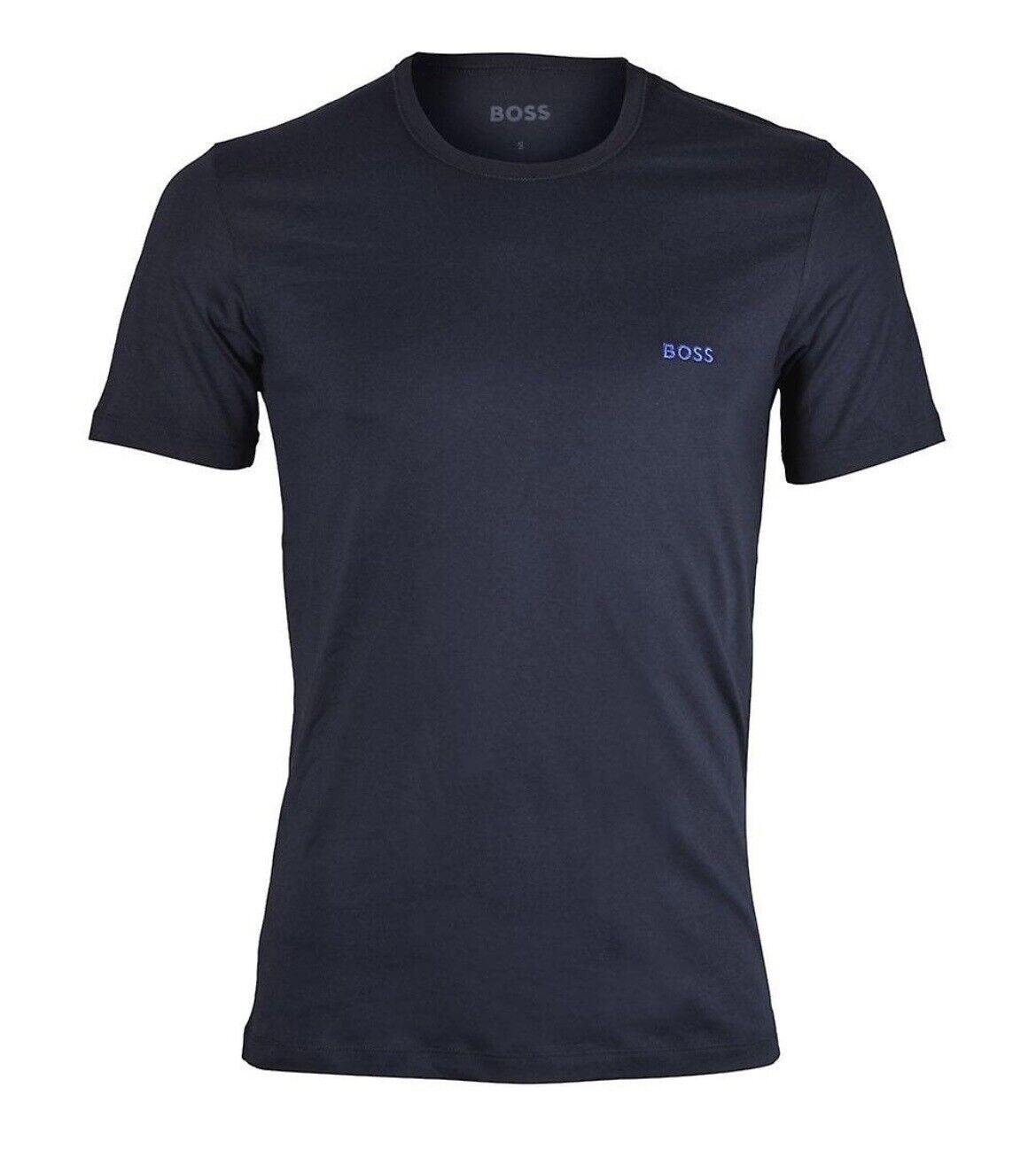 Men's Hugo Boss 3 Pack T-Shirts Navy/Black/White