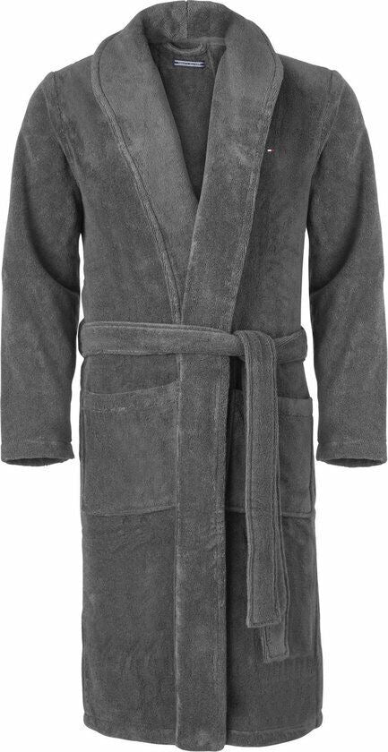 Men's Tommy Hilfiger Icon Grey Bathrobe