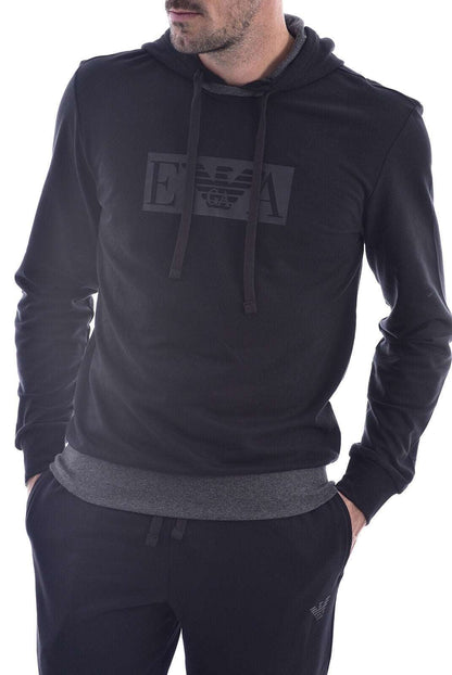 Emporio Armani EA7 Black Lightweight Tracksuit Sizes S-XL